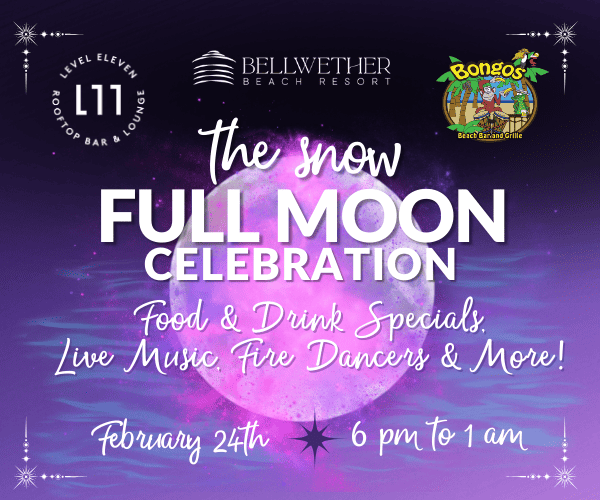 The Snow Full Moon Celebration at the Bellwether Resort
