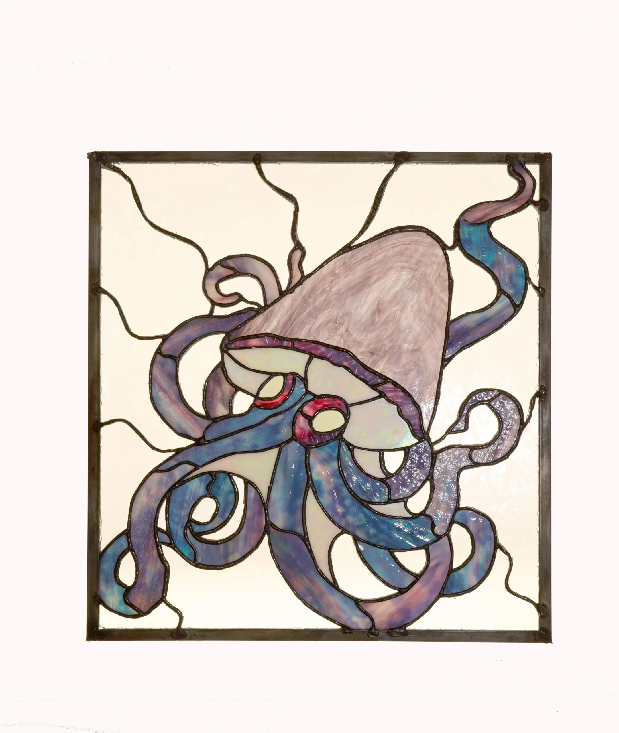 Stained Glass Squid