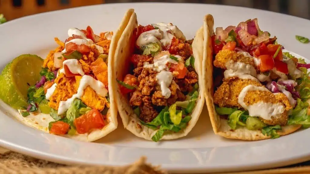 Florida tacos at the Galley are complete with grilled grouper or filet.