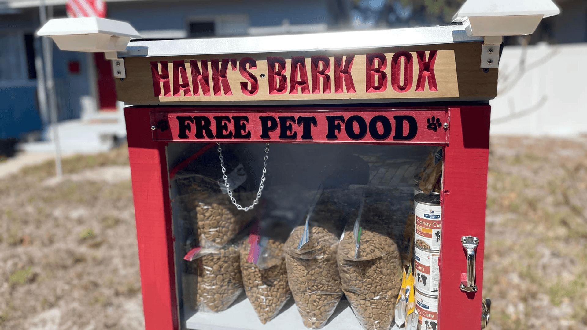 Over 35 Tons Of Food Donated For Pets In Need At Hank's Bark Box In St 