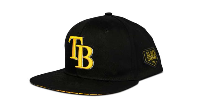 Rays Baseball Black Legacy Hat
