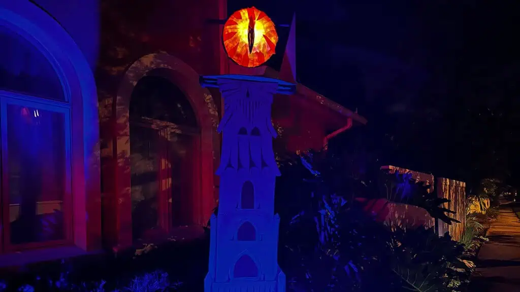 The eye of Sauron halloween decoration