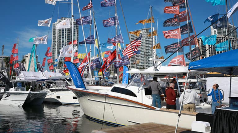 A boat show in St. Pete