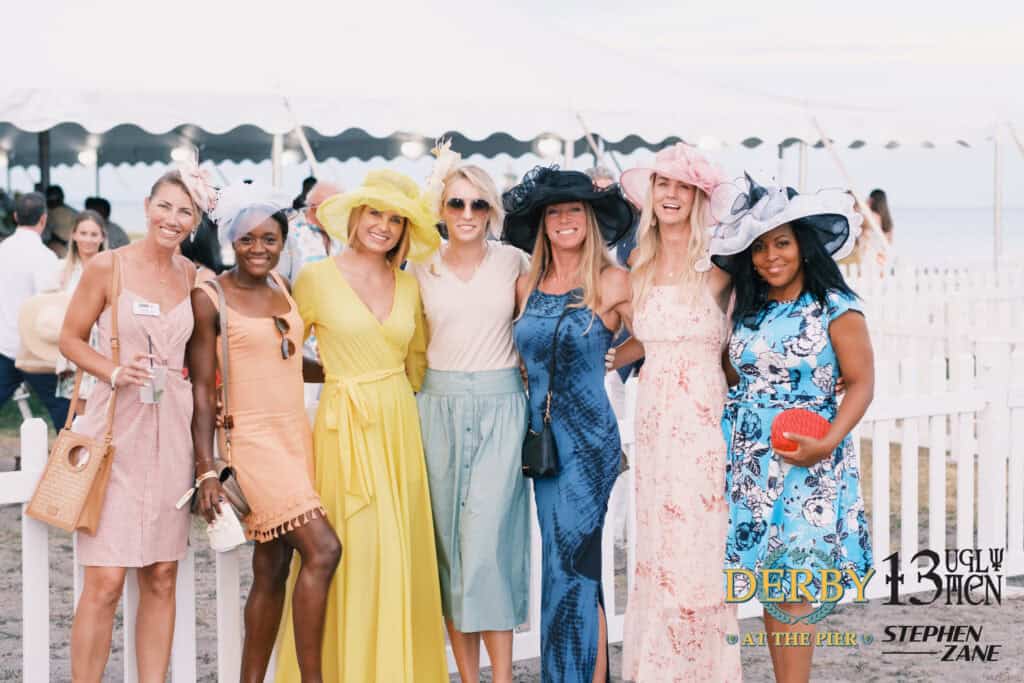 People at a derby party