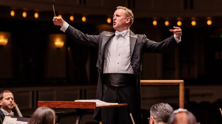 A conductor for The Florida Orchestra