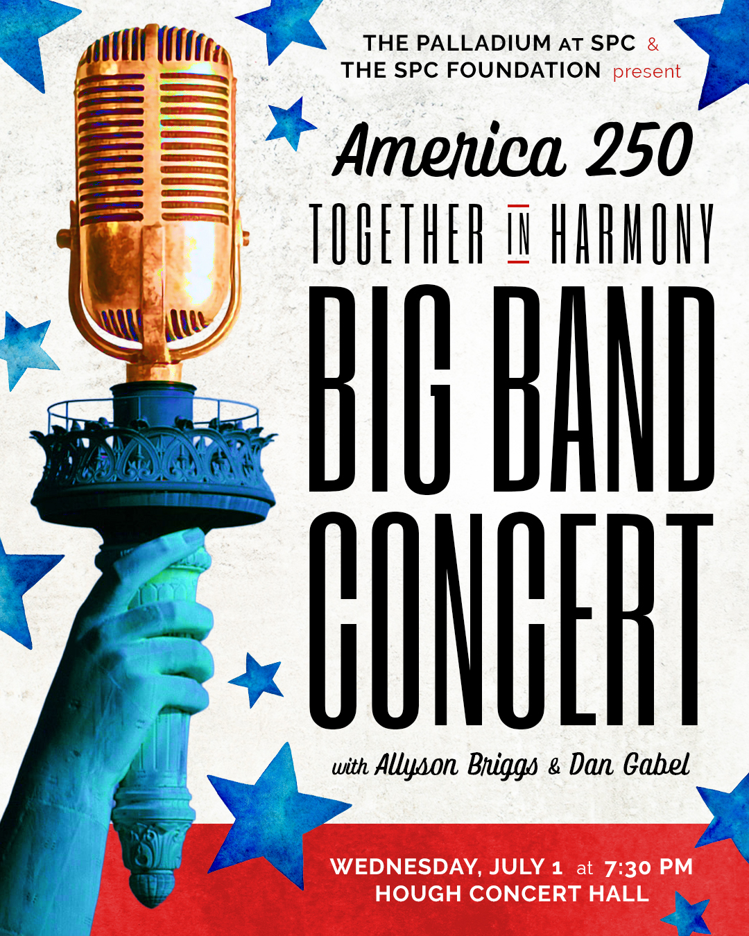 America 250: Together in Harmony — Big Band Concert with Allyson Briggs &amp; Dan Gabel