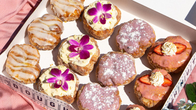 A box of donuts