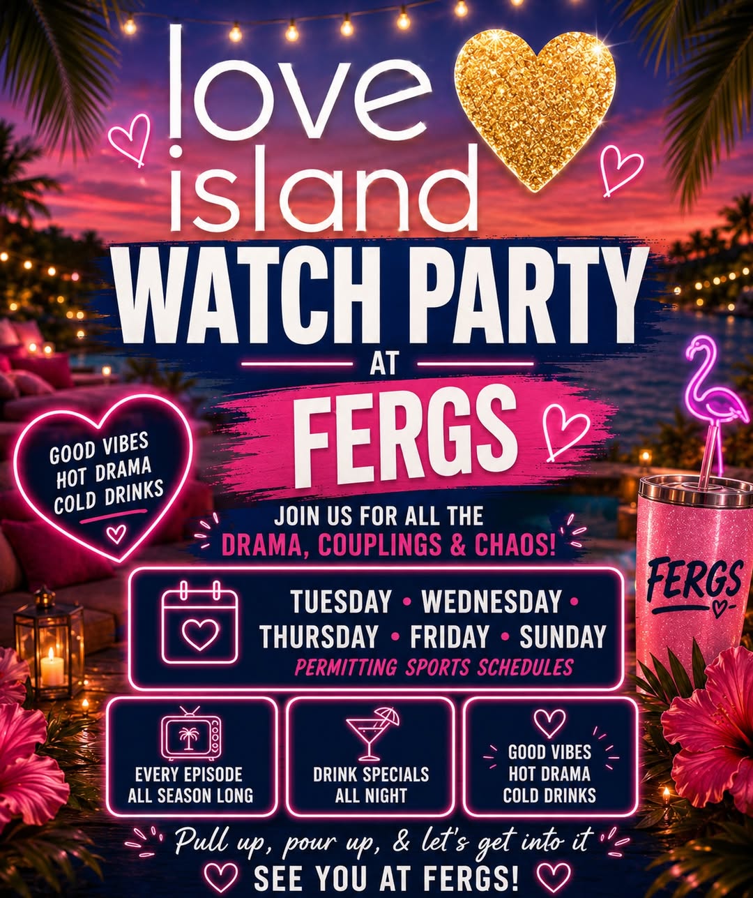 Love Island Watch Party