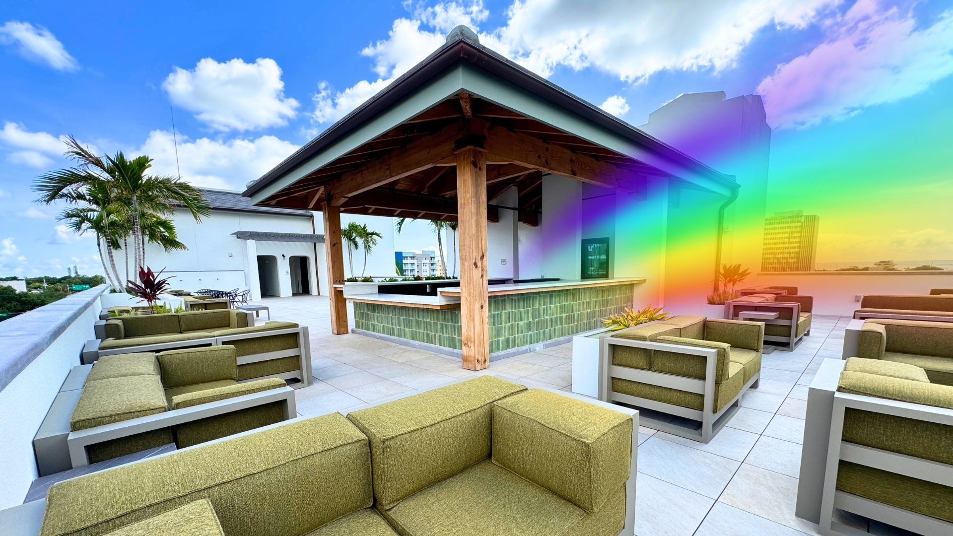 St. Pete's new downtown rooftop is hosting an all-day cocktail party for St. Pete Pride Parade