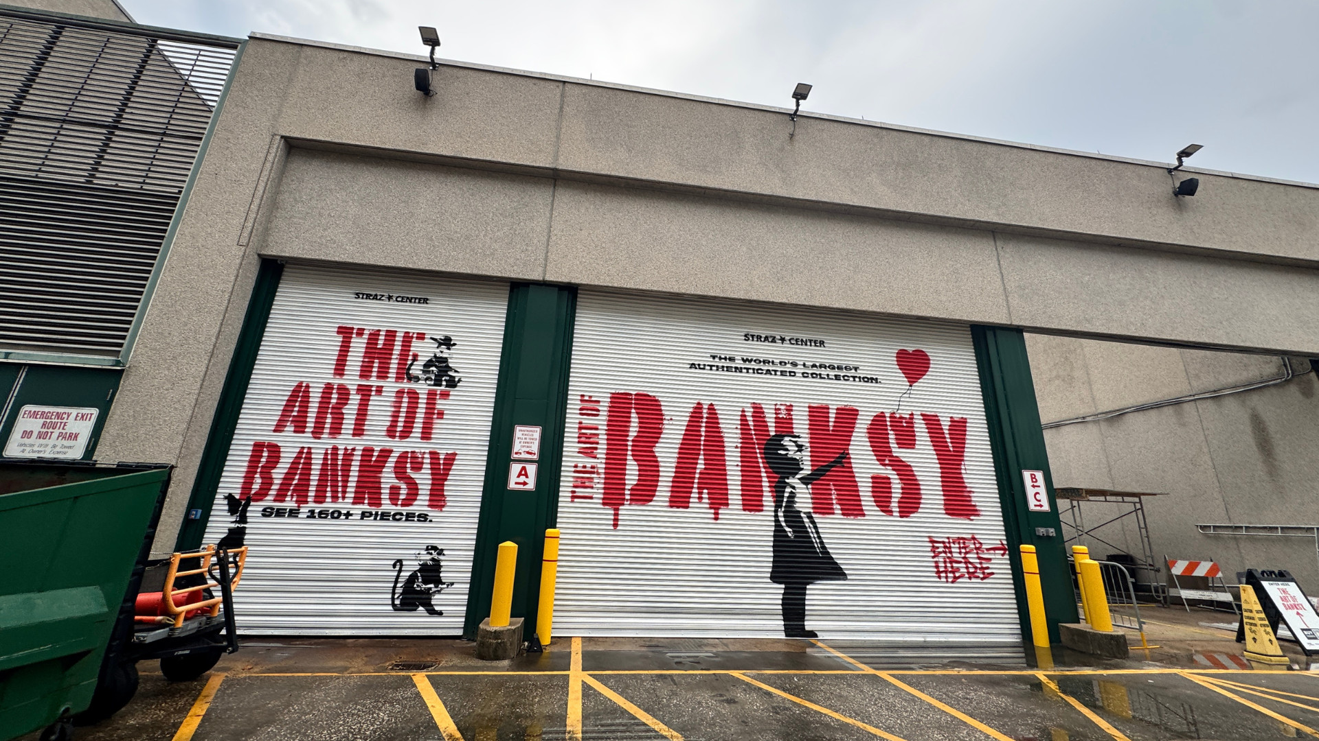 The world's largest collection of Banksy art is now on display in