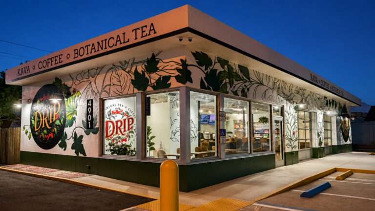 The exterior of DRIP in St. Pete