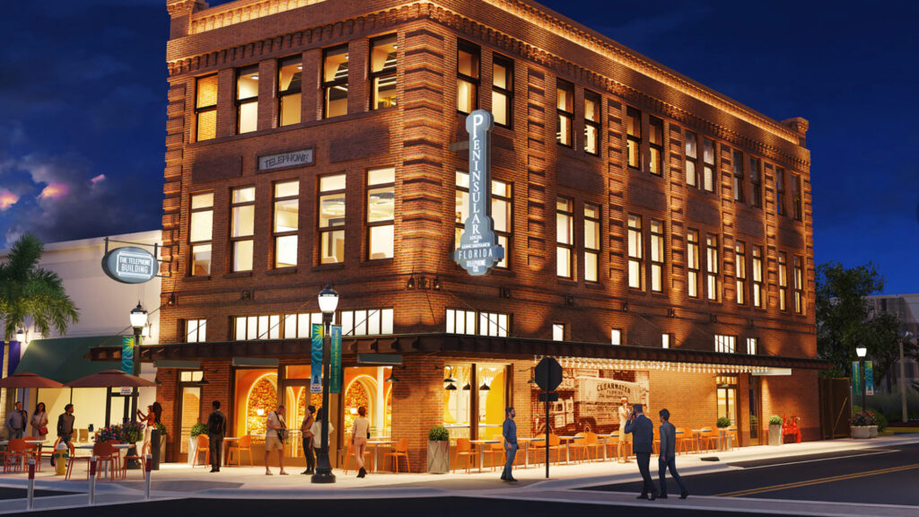 Render of exterior of building
