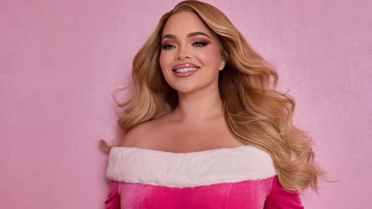 Trisha Paytas in a holiday outfit