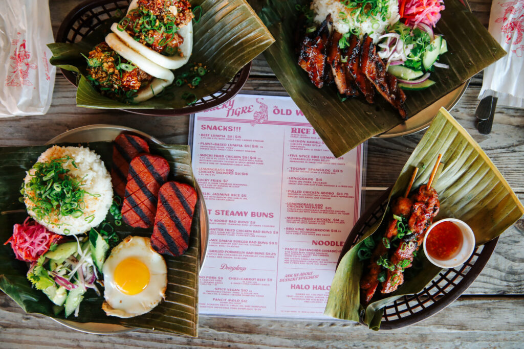 Food at Lucky Tigre in Tampa
