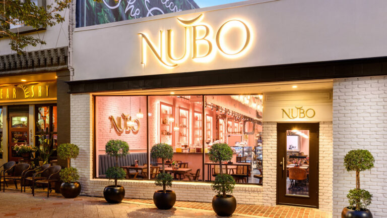 Exterior of nubo café