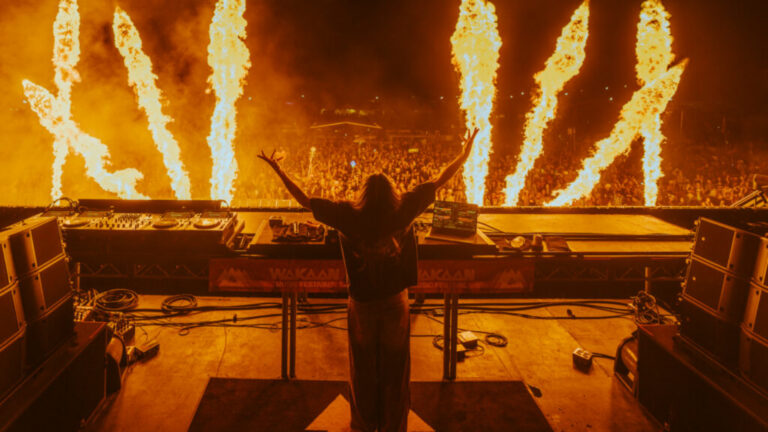 "An artist on stage"