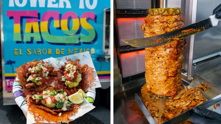 Food at Tower 10 Tacos