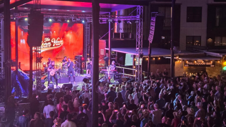 People at a concert Ferg's in St. Pete