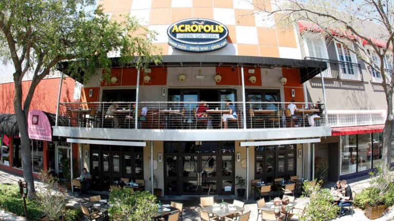 The exterior of Acropolis, which is opening in St. Pete