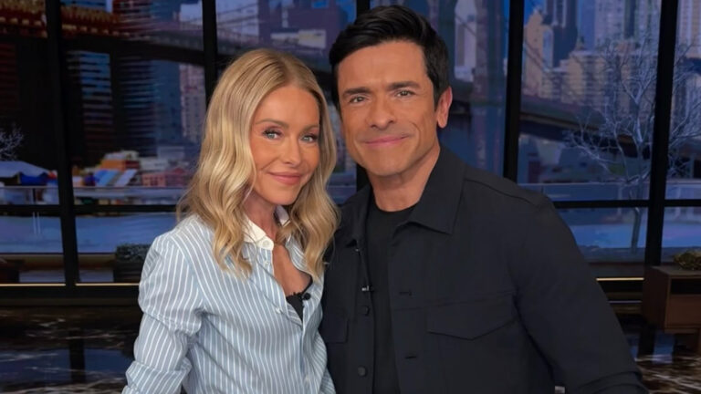 Kelly and Mark in their studio, who are coming to Clearwater