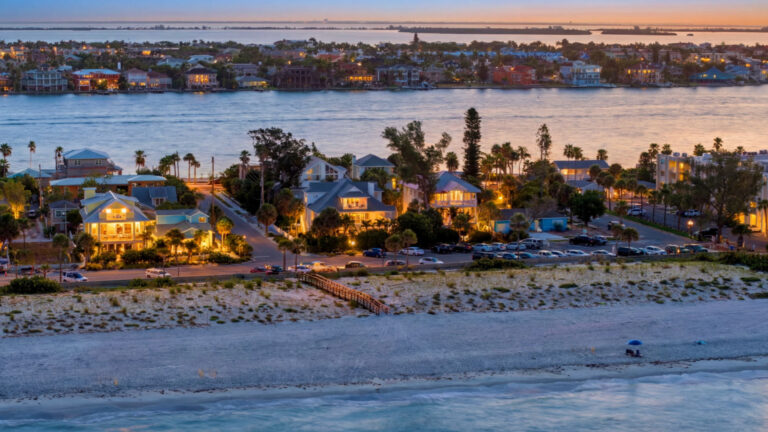 Aerial view of Pass-a-Grille
